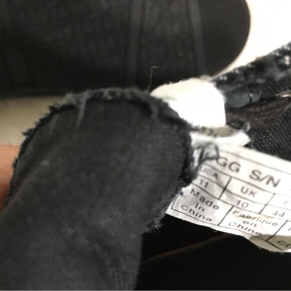 UGG Bueller Washed Denim Sneakers Size 11 - Picture 11 of 11